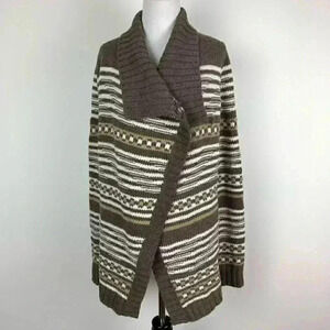 Express open sweater size M 20% wool 10% alpaca